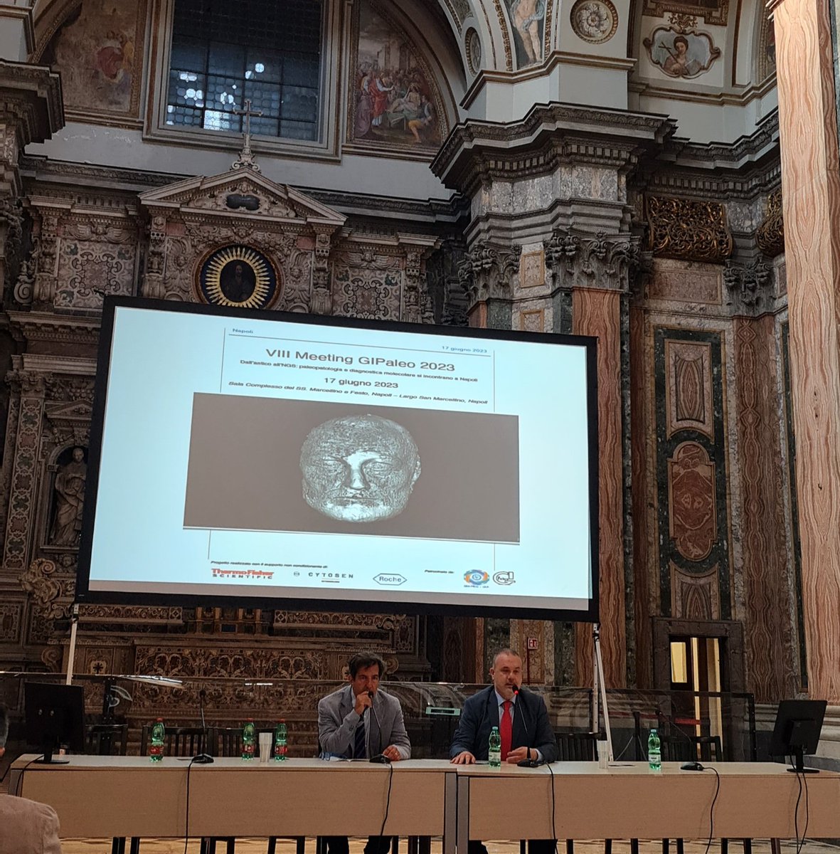Umberto Malapelle (@umbertomalapel1) on Twitter photo #Paleopathology #SIAPEC Working Group meeting in a wonderful location in #Naples organized by my twin <a href="/pathologyfinder/">Claudio Bellevicine</a> !
Ready to start!
<a href="/MariantoniaNac1/">Mariantonia Nacchio</a> <a href="/elena_vigliar/">Elena Vigliar</a> <a href="/MSalatiello/">Maria Salatiello</a> <a href="/PasqualePisapia/">Pasquale Pisapia</a> #Paleopathology #SIAPEC Working Group meeting in a wonderful location in #Naples organized by my twin <a href="/pathologyfinder/">Claudio Bellevicine</a> !
Ready to start!
<a href="/MariantoniaNac1/">Mariantonia Nacchio</a> <a href="/elena_vigliar/">Elena Vigliar</a> <a href="/MSalatiello/">Maria Salatiello</a> <a href="/PasqualePisapia/">Pasquale Pisapia</a>