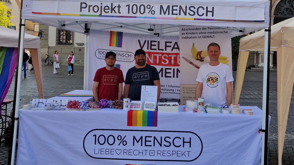 Projekt 100% MENSCH tweet media