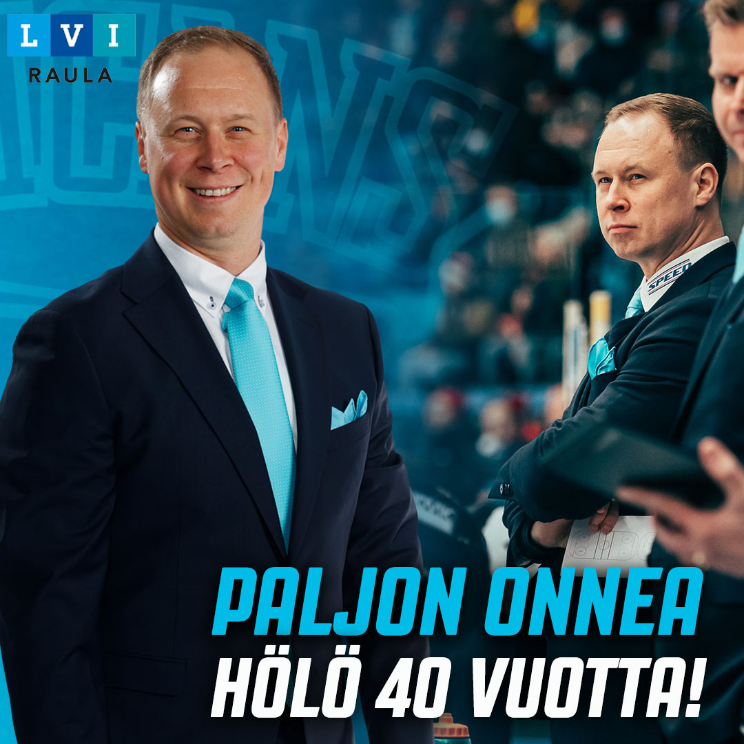 Päävalmentaja Tommi Niemelä täyttää tänään 40 vuotta!🙌🏼

Onnea Hölö!💙

Synttärit tarjoaa LVI-Raula.
#PelicansFi #Liiga