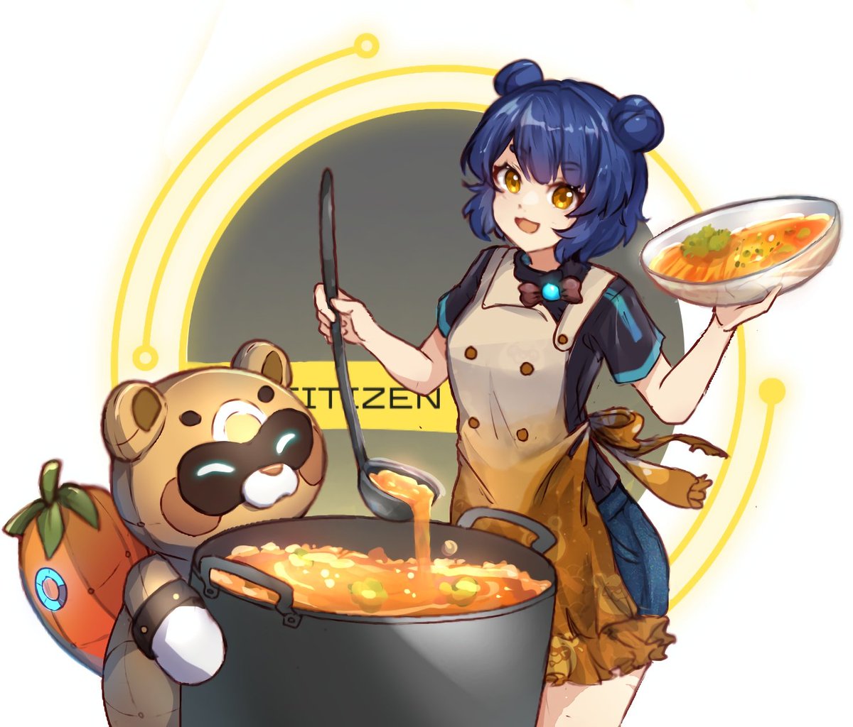 • [ profile ] 

Name : Xiangling
Affiliation : Citizen
Occupation: Android Chef 

"Hm? Why should you trust an android with your food, you ask? I can guarantee you that my cooking is the best in the city! if a meal would make you happier, feel free to grab a bite!" (*｀▽´*)