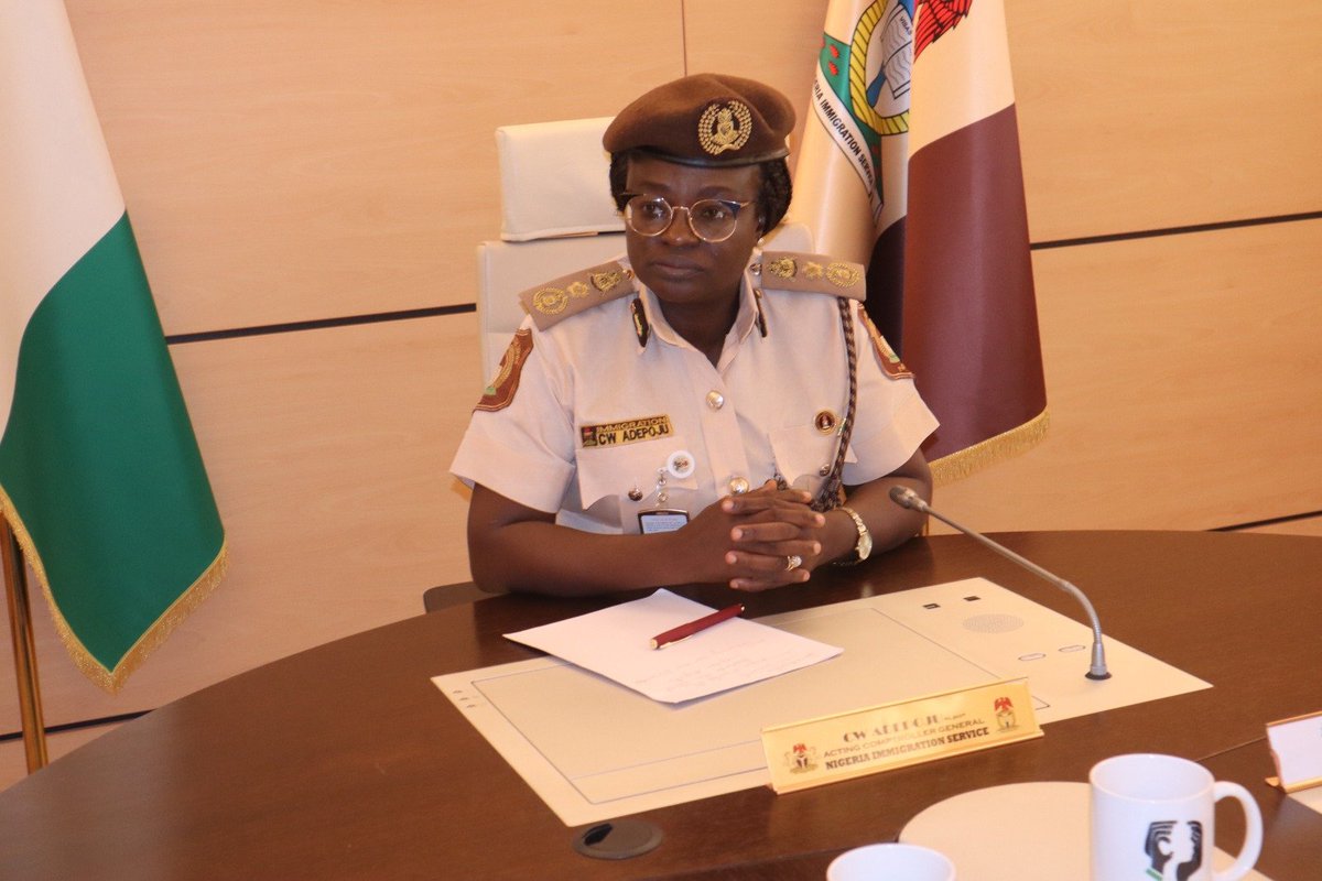 NTANewsNow's tweet image. Acting Comptroller General of the Nigeria Immigration Service (NIS), Caroline Wura-Ola Adepoju has announced a state of emergency on Passport matters in the country.
nta.ng/2023/06/16/ag-…