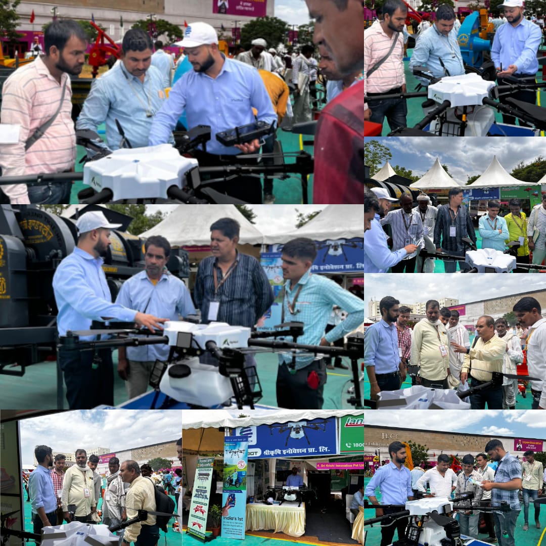 IoTechWorld's tweet photo. #AGRIBOT demonstration at Krishi Mahotsav, Jaipur, where our team along with our partners is showcasing its benefits in agriculture. Thanks to all FPOs, CHC, and Progressive farmers for showing interest at our stall.
#event #krishimahotsav #rajasthan #iotechworld https://t.co/9VxaczJ8Uy
