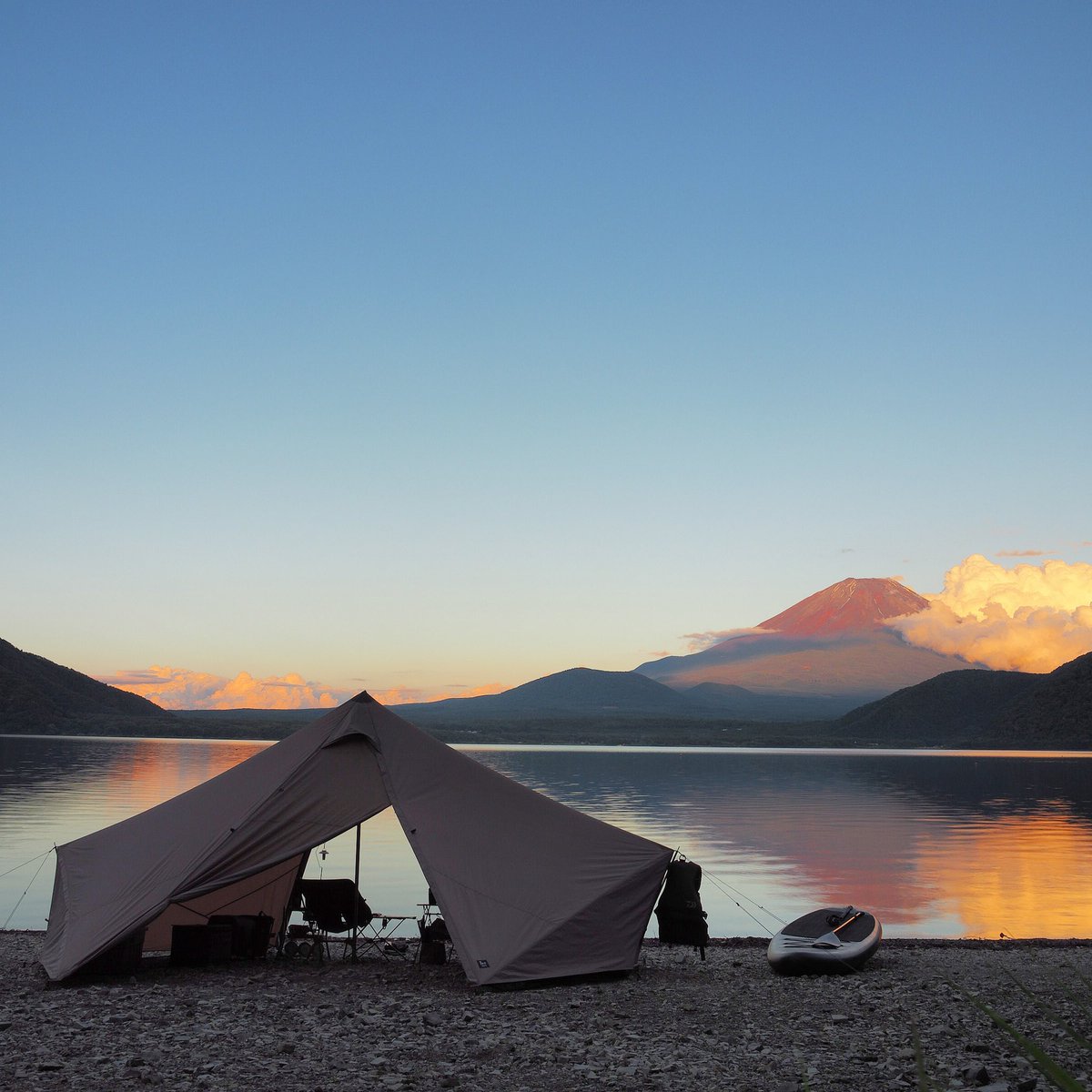 intentionallies's tweet photo. ひさびさの浩庵でした

#浩庵キャンプ場 #富士山 https://t.co/D4FR2DGz1w
