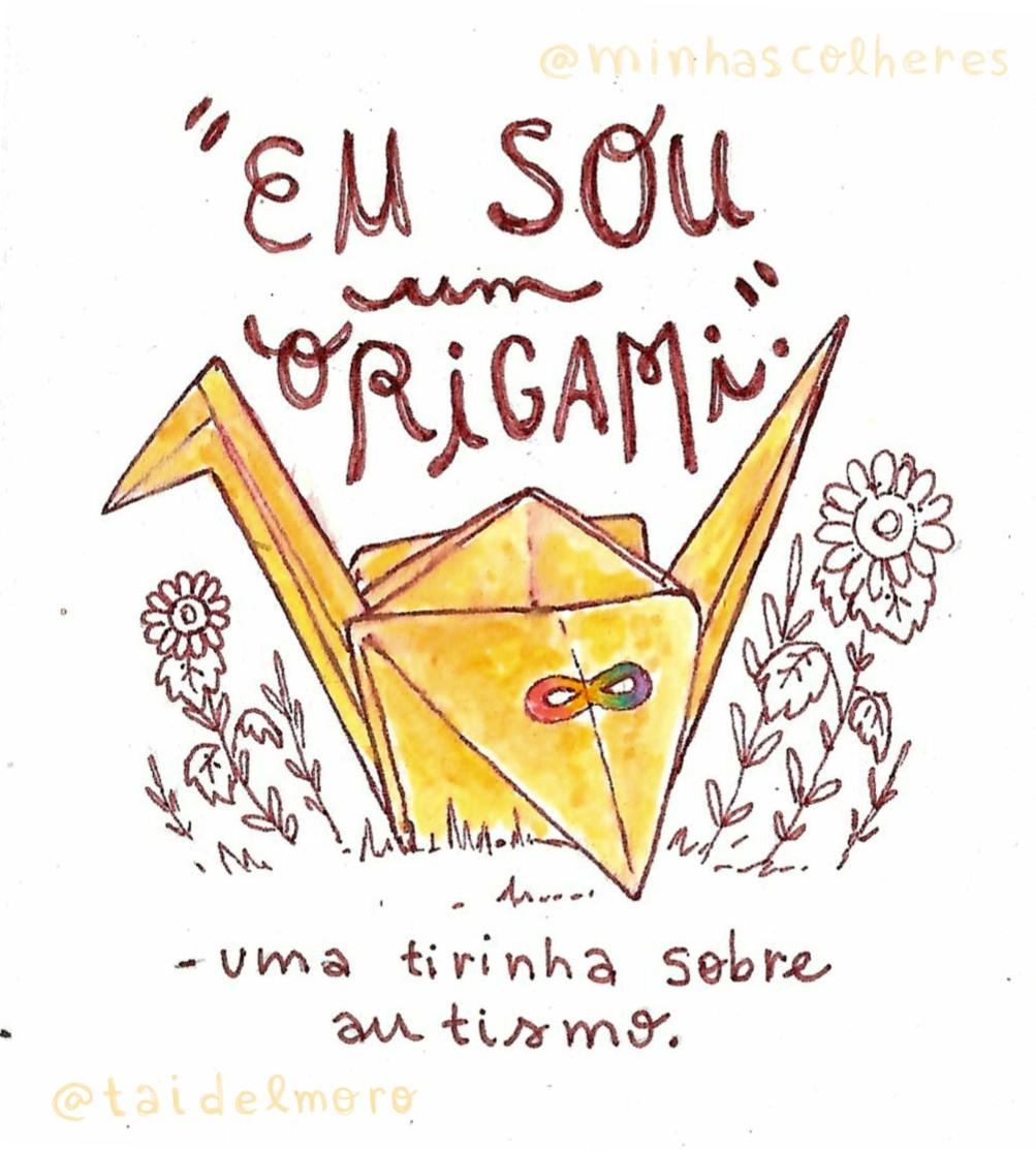 taidmushroom's tweet photo. "Eu sou um origami" (1/5) ♾🌈 https://t.co/xRgbpqFomR