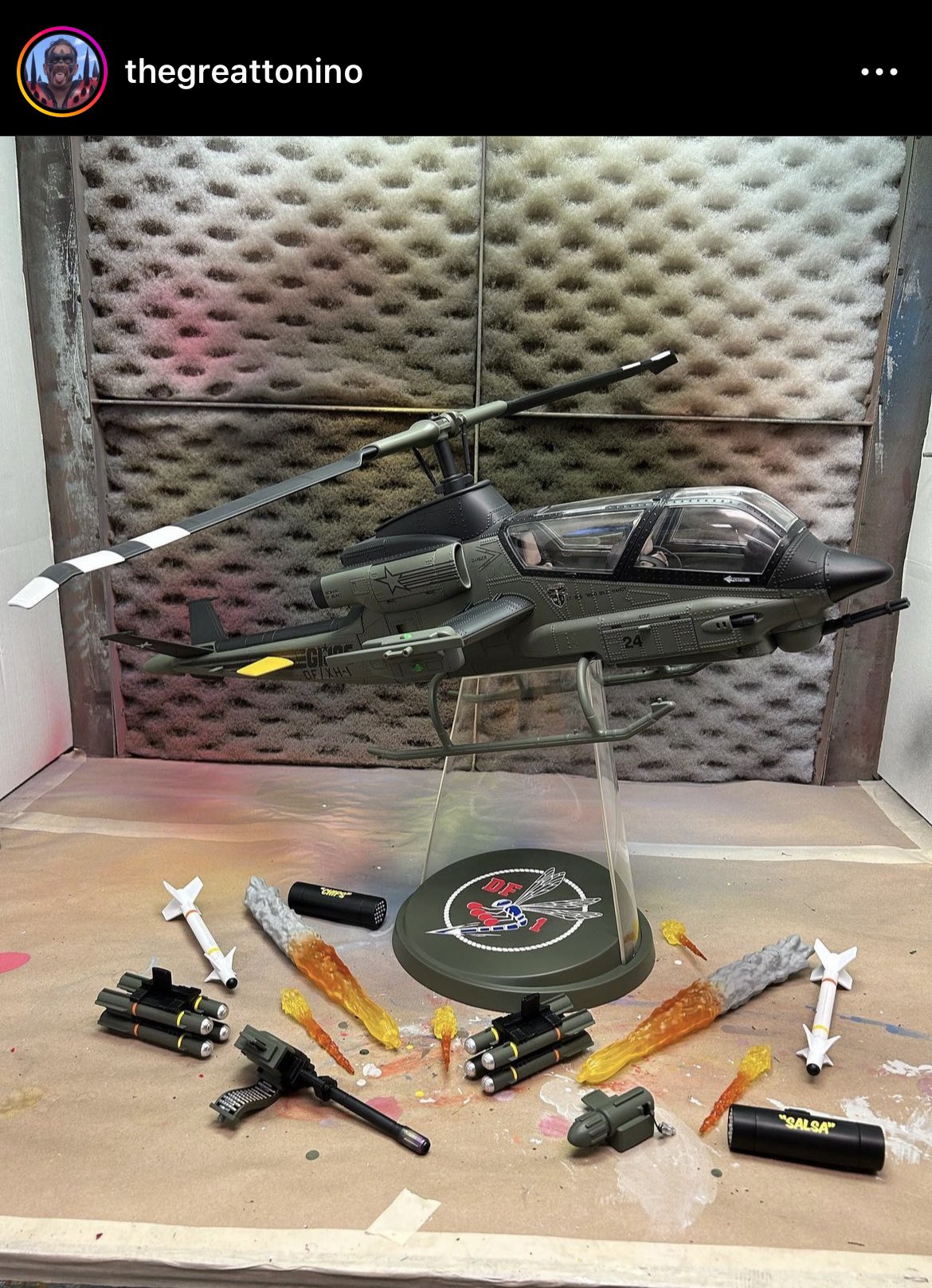 G.I. Joe Classified Series: G.I. Joe Assault Copter Dragonfly (XH