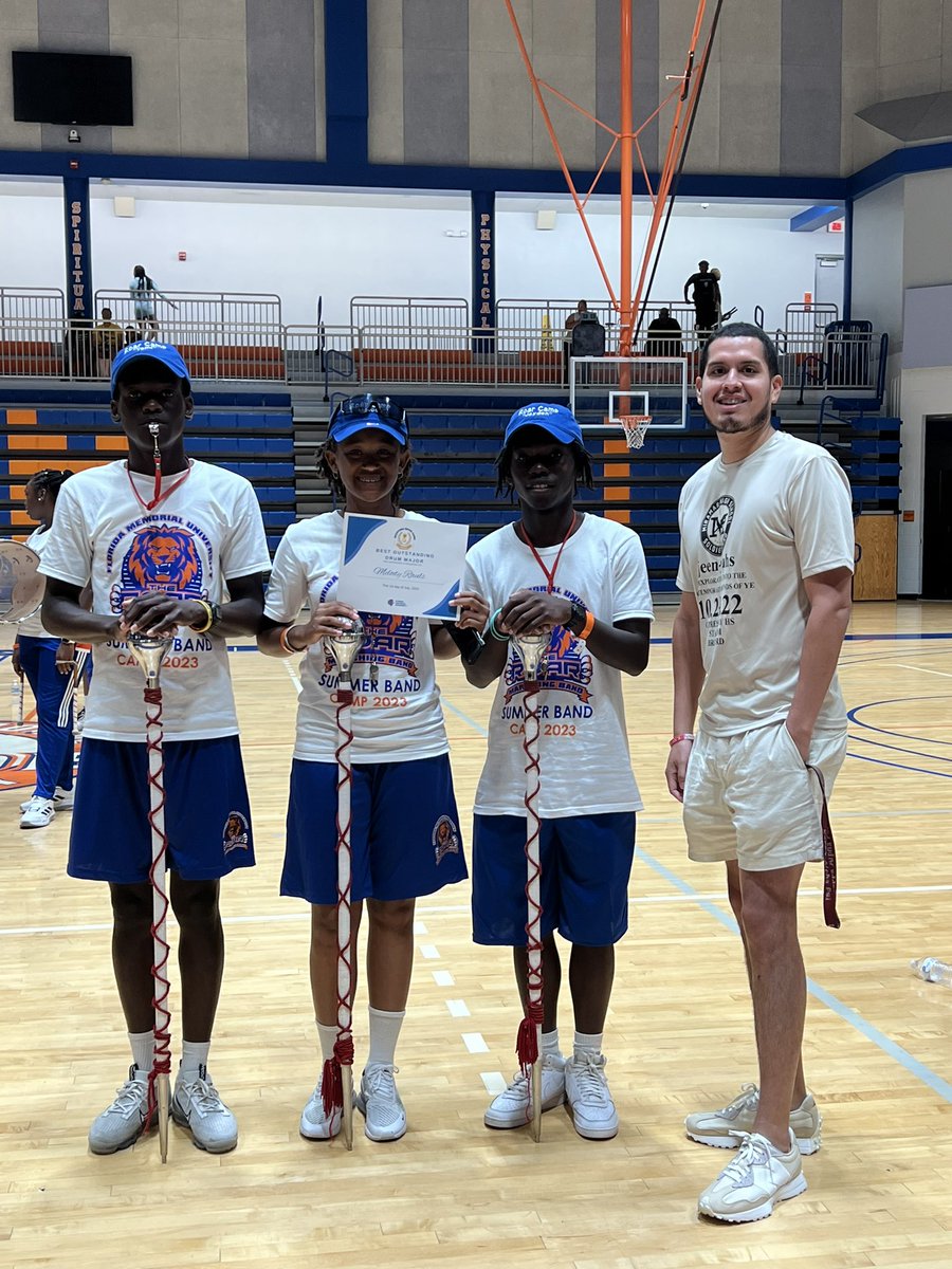 Big congratulations to all of our students that participated in the Florida Memorial University Summer Band Camp! Our students learned valuable skills and techniques throughout the week! Hats off to Dr. Beckford and the FMU staff on an amazing camp! #SoliderBand #MiramarBand