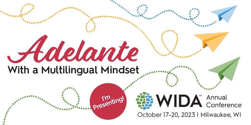 I’m thrilled to representing <a href="/DCS_TN/">Dickson Co Schools</a> at the <a href="/WIDA_UW/">WIDA™</a> Annual Conference in Milwaukee.  I will present my session titled “More Than an Educator: Advocating for MLs and Their Families” with educators from across the country.