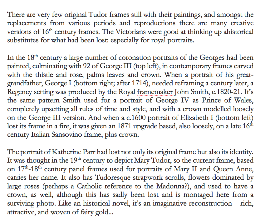 TheFrameBlogX's tweet image. The portrait of Henry VIII’s last wife, Katherine Parr, is about to be sold @Sothebys – but what about its frame?
For more, see: sothebys.com/en/articles/th…

#TheFrameBlog #TrophyFrame #KatherineParr #16thCenturyPainting