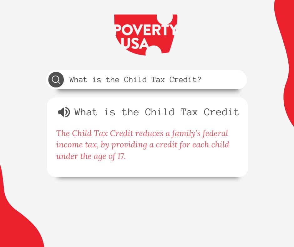 The Child Tax Credit is beneficial for everyone with children. It is one of the most effective anti-poverty programs of the federal government. Thanks to an expansion to the credit,  child poverty fell sharply in 2021 and reached a record low of 5.2 percent. #PowerOfCCHD #CTC https://t.co/TCe8clxNLd