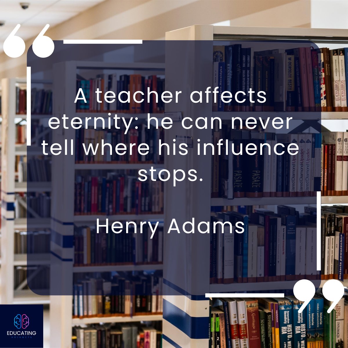 The impact of a teacher goes beyond the classroom, echoing through time. Their teachings mold minds, shape futures, and leave imprints that last a lifetime. Educators, remember, you're not just teaching subjects, you're influencing eternity. #TeacherImpact #EducationInspiration