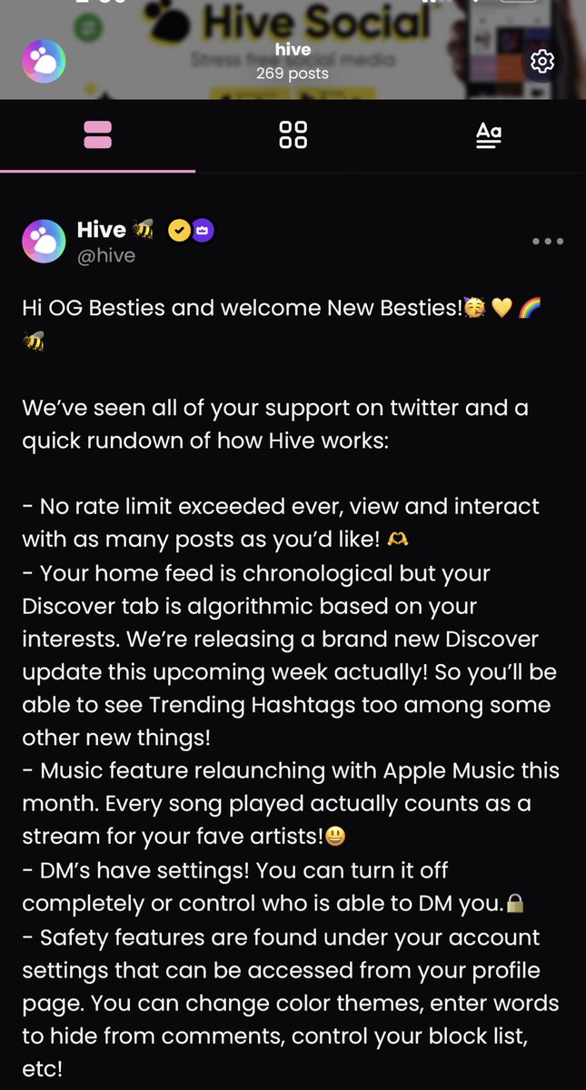 HIVE Social tweet media