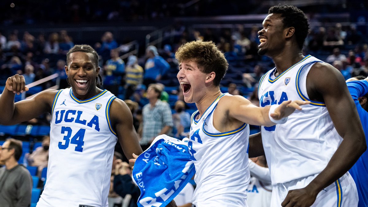 𝑾𝑬𝑬𝑲𝑬𝑵𝑫 𝑴𝑶𝑶𝑫.

#GoBruins | #4sUp 🏀