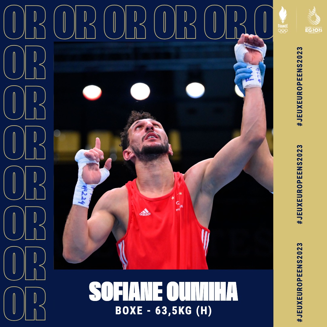 🇫🇷 QUI D’AUTRE QUE LUI ?! 🥇

Notre triple champion du monde, Sofiane Oumiha, s'impose dans la catégorie -63,5kg 🤯

#JeuxEuropeens2023 #AllezLesBleus