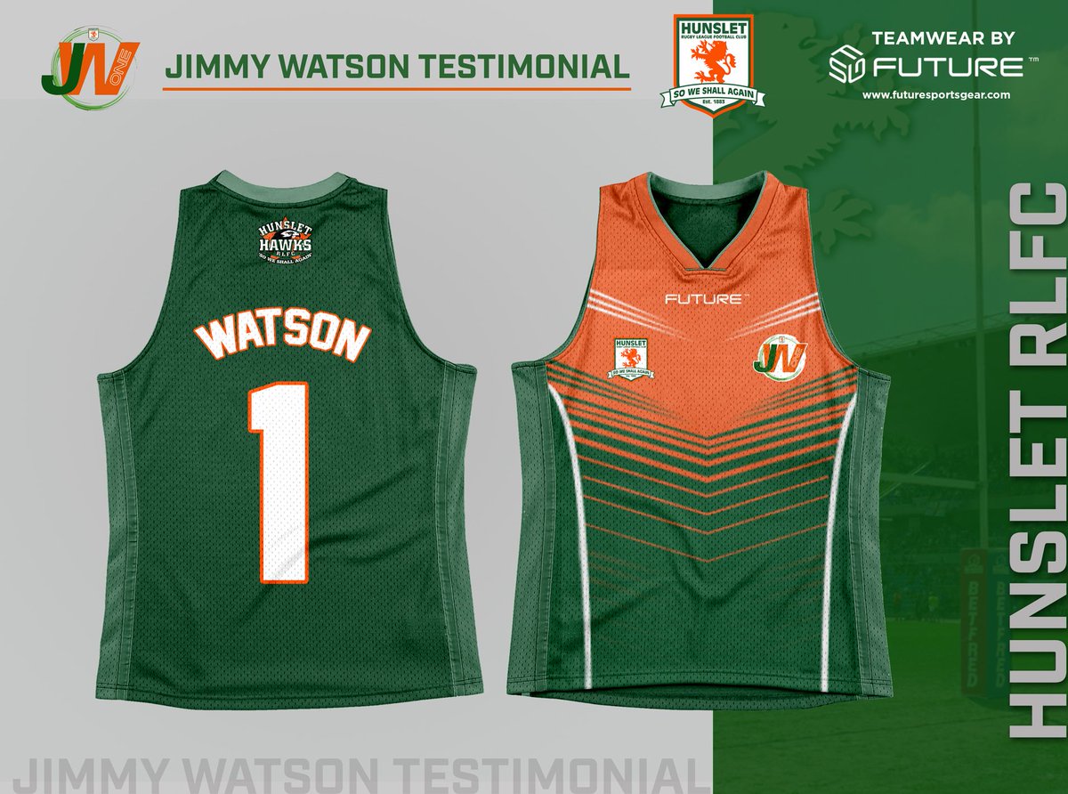 Will be putting the order in tonight for these one off vests 🔥be ready for the summer 👍
£20 and size drop me a message 👊 <a href="/HunsletRLFC/">Hunslet RLFC</a> #SWSA