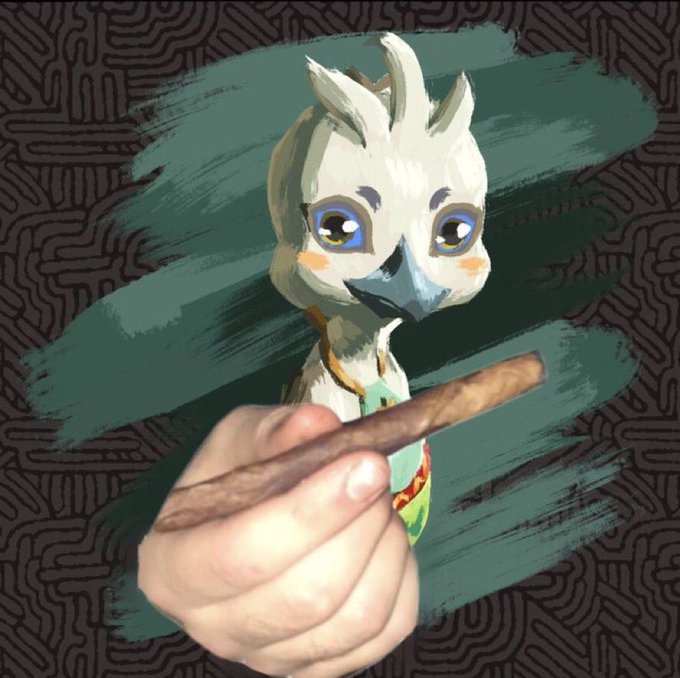 EricLGG's tweet image. Pov: Tulin sees you kill a bird for chicken drumsticks in totk