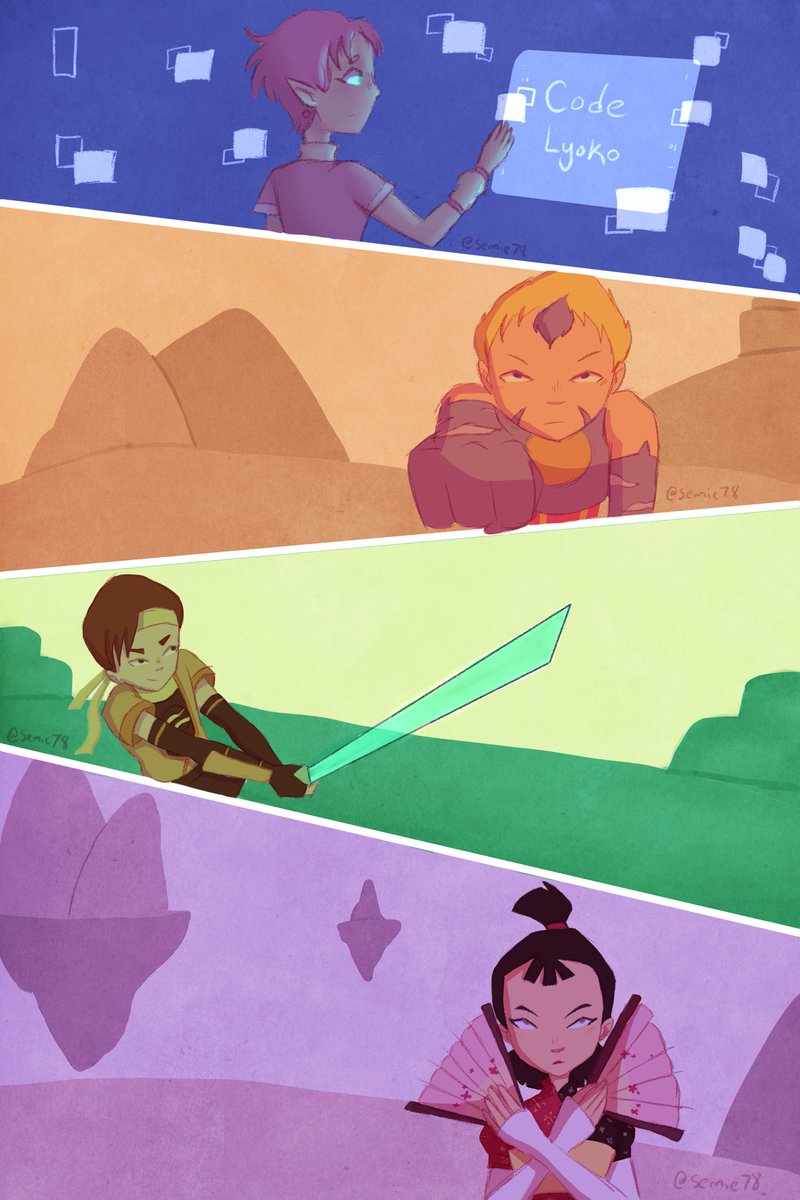 semie78's tweet image. Codejuly23 Day 1: Hero #codelyoko #codejuly