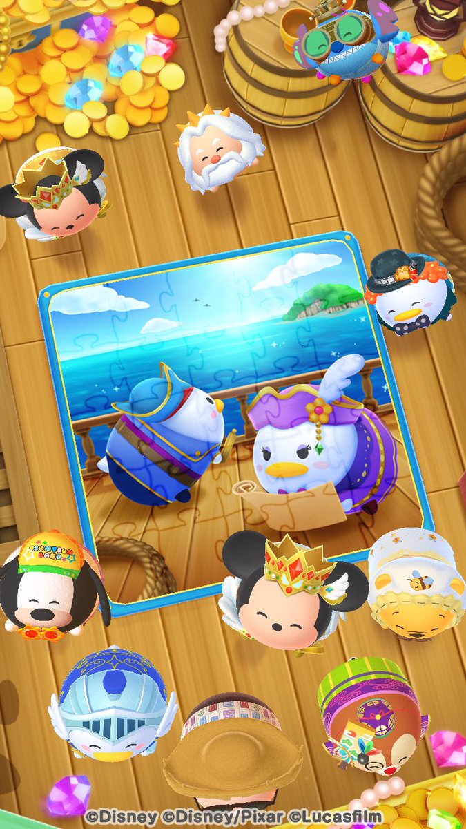 norikol17's tweet photo. ドナルドたちと宝探しの冒険をしたよ！
#ディズニー #Disney #ツムツム  #トレジャーハント
https://t.co/wpoJcJfkZa https://t.co/6LtTxDFBXx