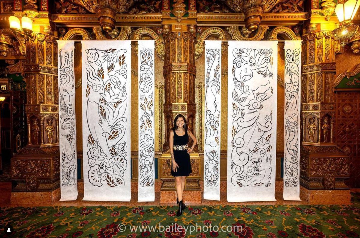 andreaarroyoart's tweet photo. THANK YOU everyone for making the opening of "Goddesses at the Palace" so magical! TNX Robbie Pope 4 the photo (More to come!)
I will be there Sat, 7/8, 2-5pm come visit! Info: https://t.co/MK3ZHH4miE
#AndreaArroyoArt #feministartist
#SiteSpecificArt #SiteSpecificInstallation https://t.co/GX7c56igZI