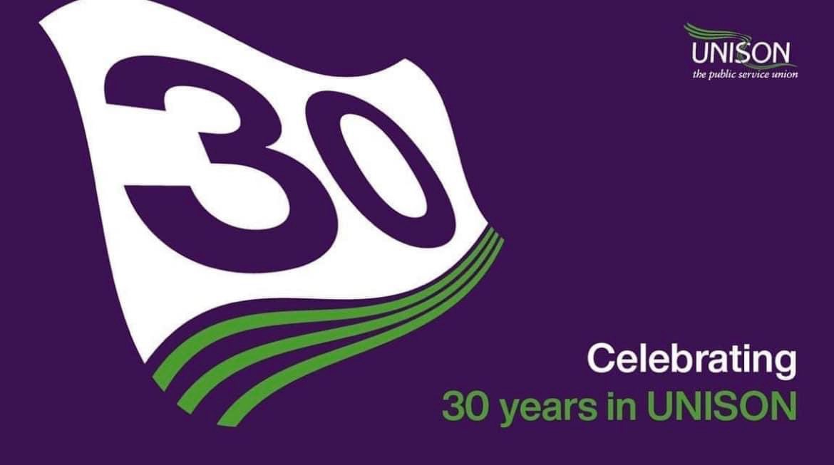 BranchSecWMP's tweet photo. Happy 30th Birthday to our great Union πππ#happybirthday #UNISON30 https://t.co/R7CcoDJQsA