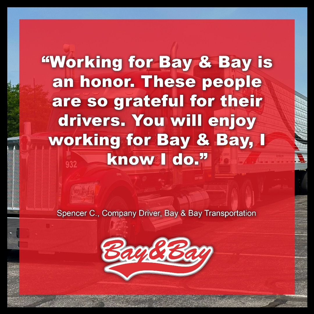 At Bay &amp; Bay, we take pride in creating a work environment that fosters appreciation, respect, and gratitude. 🙌 Discover firsthand why our team is known for our support and genuine appreciation. Join our family today and experience the Bay &amp; Bay difference! 🚛❤️