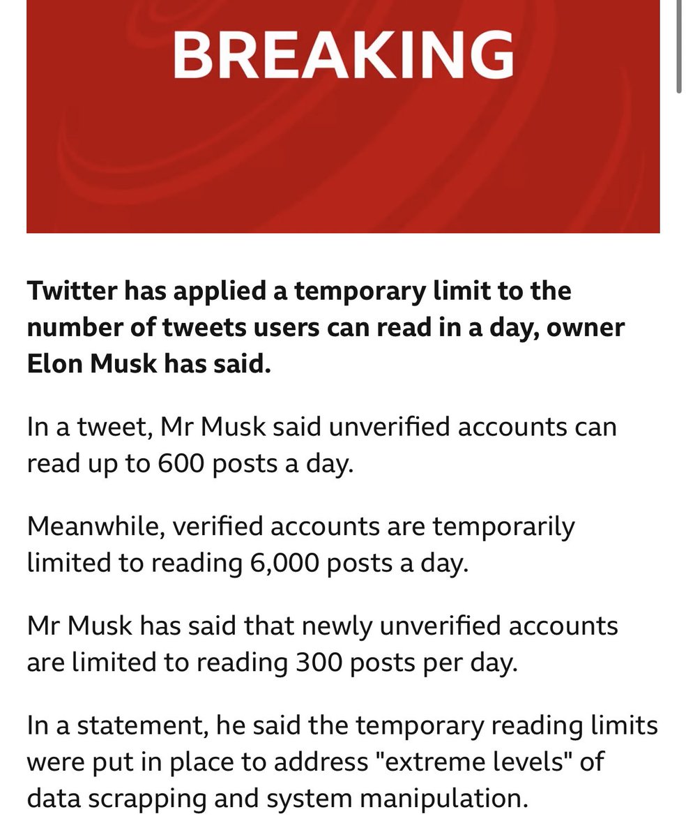 DavidLeavitt's tweet photo. 🚨 WTF Twitter is doing this on purpose?

Only 600 posts can be read a day ?!?!?

Elon I read 600 posts in like 3 minutes of scrolling 

Follow me at these other places:

https://t.co/McSwqjlOao

#TwitterDown https://t.co/x4eiO26MzU