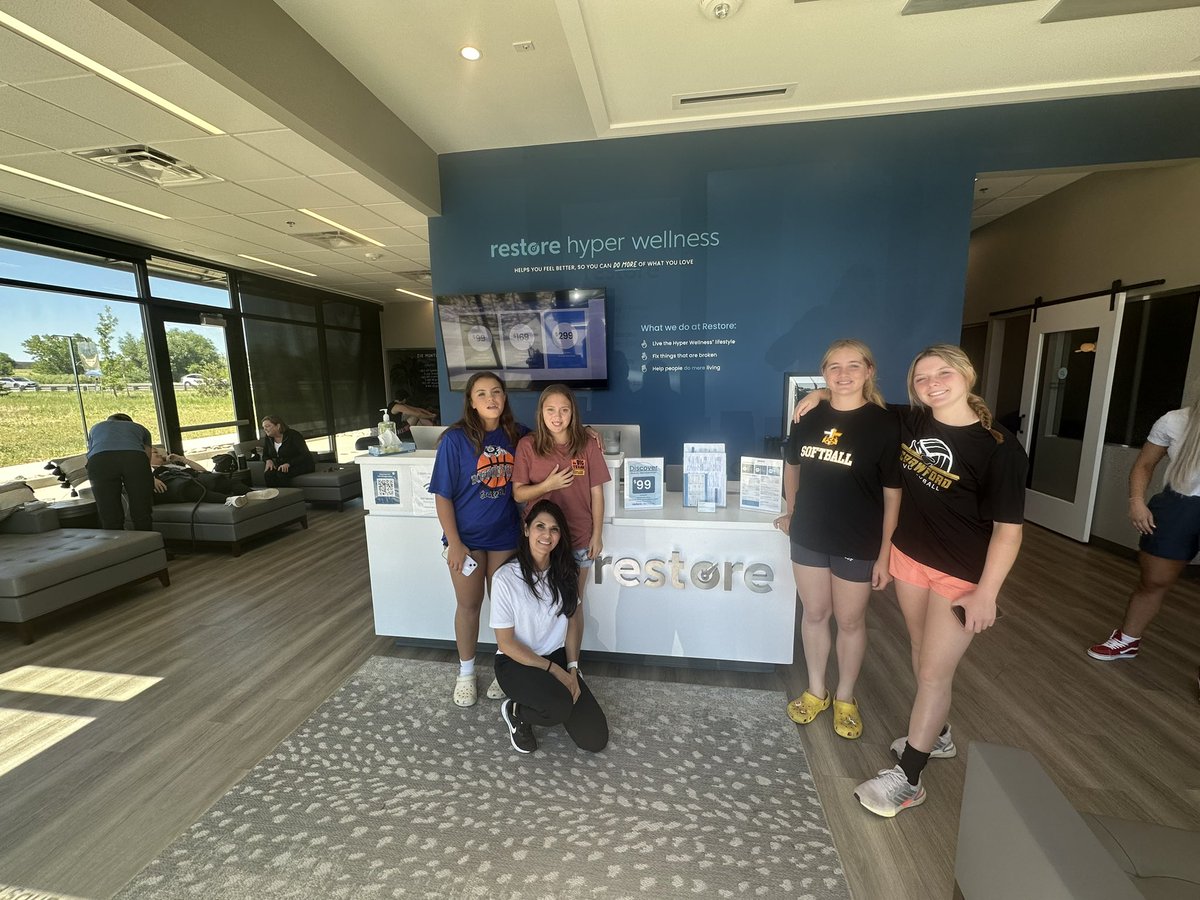 Buzz 14u Gold (@buzzpremier09) on Twitter photo Thank you <a href="/restoredomore/">Restore Hyper Wellness</a> for getting some of our girls in for cryotherapy this morning! They’re #restoredtodomore 💪🏼🥎 #buzzwin <a href="/Allyson399/">Allyson Zoch</a> <a href="/kodi_rhodes/">Kodi Rhodes (2028)</a> <a href="/BuzzCentex/">Buzz Fastpitch</a> Thank you <a href="/restoredomore/">Restore Hyper Wellness</a> for getting some of our girls in for cryotherapy this morning! They’re #restoredtodomore 💪🏼🥎 #buzzwin <a href="/Allyson399/">Allyson Zoch</a> <a href="/kodi_rhodes/">Kodi Rhodes (2028)</a> <a href="/BuzzCentex/">Buzz Fastpitch</a>