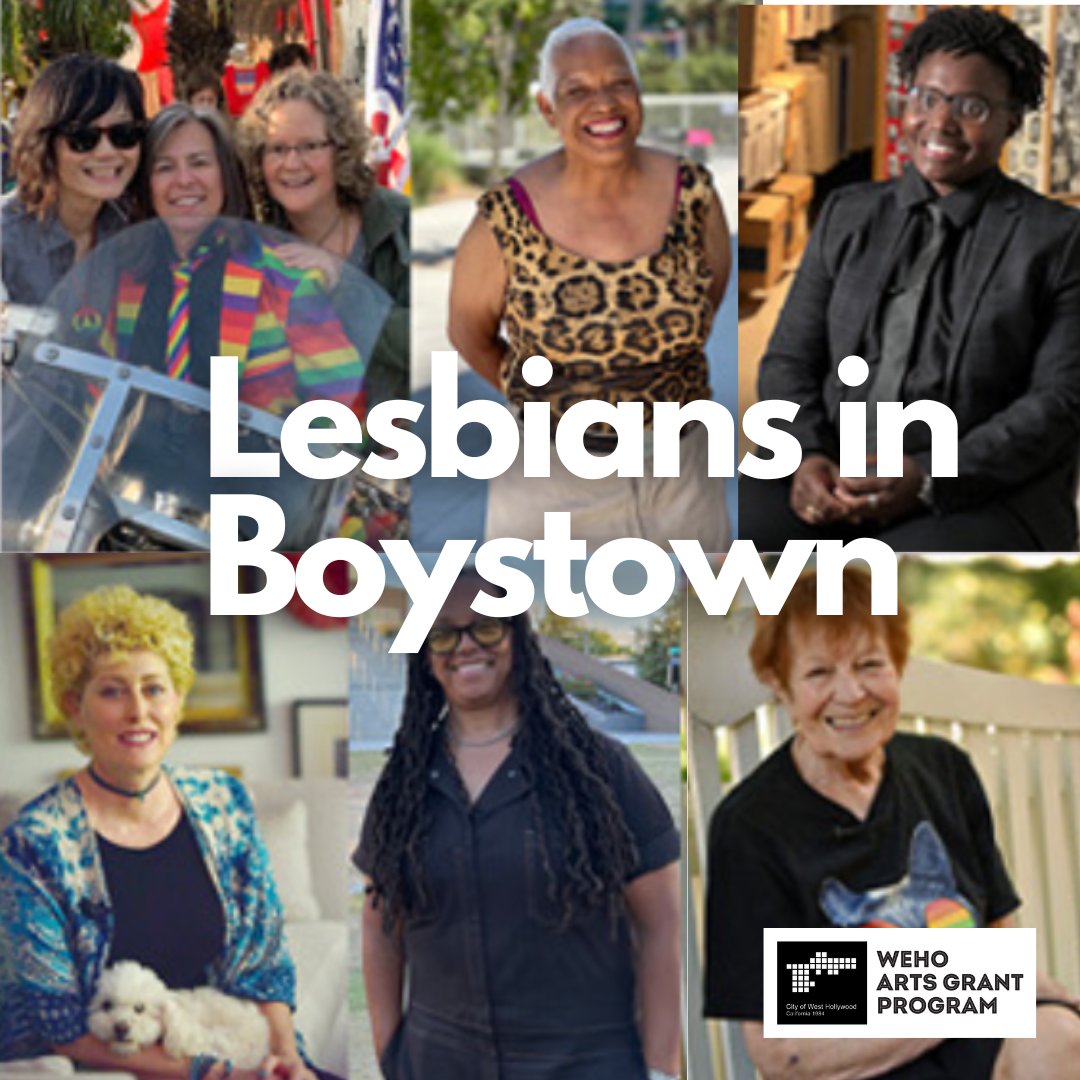 WeHoArts's tweet photo. Come to a screening on 7/2 at 3pm of Lesbians in Boystown, a documentary honoring lesbians and queer women who have contributed to West Hollywood. More info in our newsletter: https://t.co/igQoQ1fpyG #wehoarts #weho #free #lesbians #documentary #LGBTQ #westhollywood https://t.co/XwVlXIBvSG
