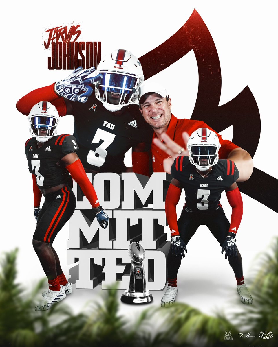 Jarvis Johnson Jr (@jarvisjr3__) on Twitter photo 100% COMMITED🦉🦉!
<a href="/CoachTomHerman/">Coach Tom Herman</a>
<a href="/CoachRoc/">Roc Bellantoni</a>
<a href="/Coach_JLove/">JLove</a>
<a href="/HarrisNOFLYZONE/">Brandon Harris Sr.</a>
<a href="/CoachCBell26/">Corey Bell</a>
<a href="/CoachDgip/">Coach Gibson</a>
<a href="/Matty_Weez/">Matt Wiesner</a>
@Jordan_Helm
<a href="/CoachCibene/">Michael Cibene</a>
@CoachBeerFAU
@pwthehero
<a href="/fepadgett/">Faith Padgett</a>
<a href="/CoachCardwell22/">Tyler Cardwell</a> 100% COMMITED🦉🦉!
<a href="/CoachTomHerman/">Coach Tom Herman</a>
<a href="/CoachRoc/">Roc Bellantoni</a>
<a href="/Coach_JLove/">JLove</a>
<a href="/HarrisNOFLYZONE/">Brandon Harris Sr.</a>
<a href="/CoachCBell26/">Corey Bell</a>
<a href="/CoachDgip/">Coach Gibson</a>
<a href="/Matty_Weez/">Matt Wiesner</a>
@Jordan_Helm
<a href="/CoachCibene/">Michael Cibene</a>
@CoachBeerFAU
@pwthehero
<a href="/fepadgett/">Faith Padgett</a>
<a href="/CoachCardwell22/">Tyler Cardwell</a>