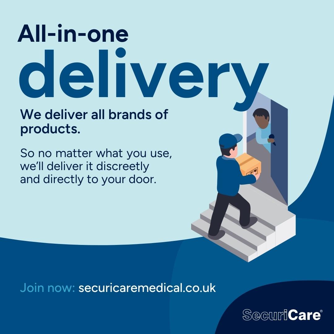 CliniMedLtd's tweet image. Join SecuriCare Home Delivery Service today!  

We deliver all brands of products to your directly door with FREE UK delivery.  

securicaremedical.co.uk/join-securicare

#securicarehomedelivery #homedeliveryservice #medicalsupplies #healthcaredelivery