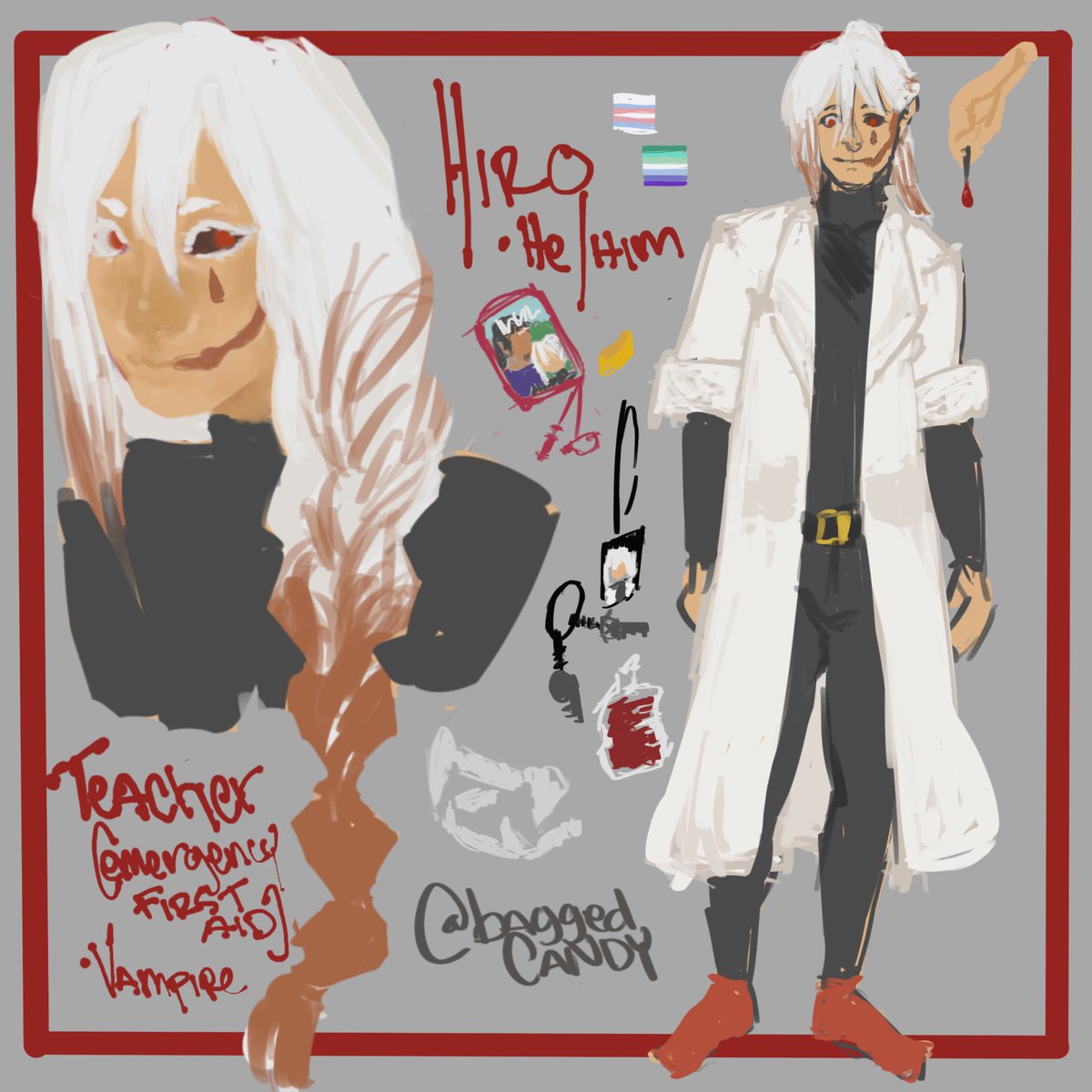baggedcandy's tweet photo. #artfight2023 
ill make an official card later, but its my first artfight!!!
my user is also baggedcandy,,,, come find me and my little guys! I will always revenge attack hehe https://t.co/a2m7qmGVLo