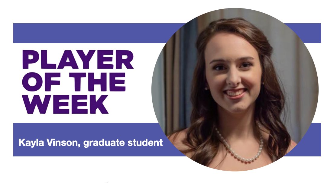 Congratulations to our #playeroftheweek for the #gamified #edtech course at
<a href="/ConverseUniv/">Converse University</a>

<a href="/kaylasvinson/">Kayla Vinson</a>
is in the lead again! Keep up the great work, Kayla!   #conversechat #edtechchat #teachereducation