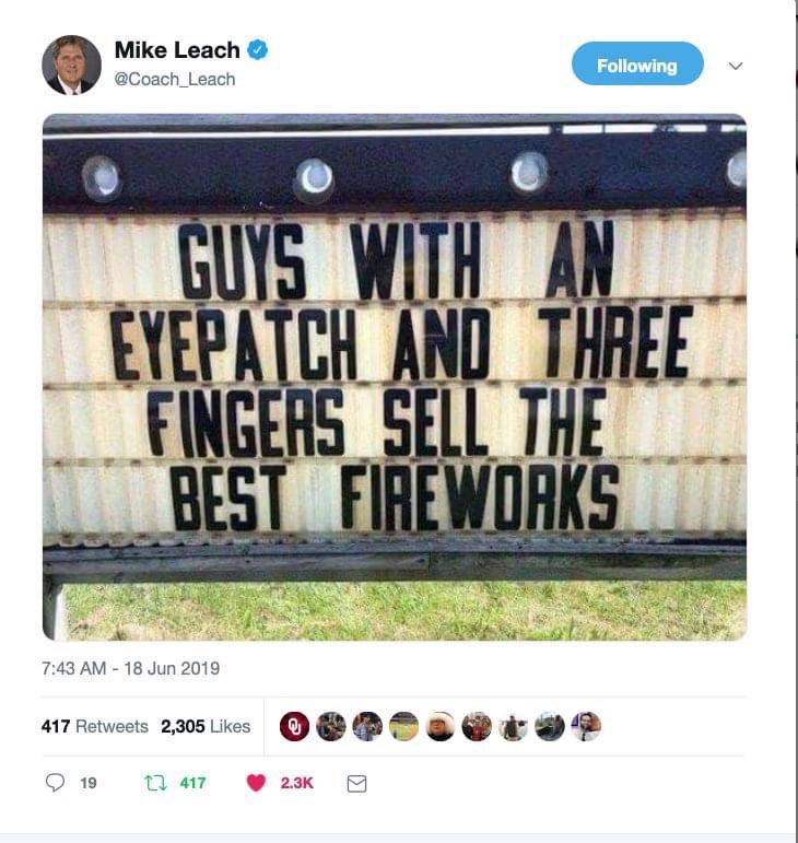 Your friendly Fourth reminder …