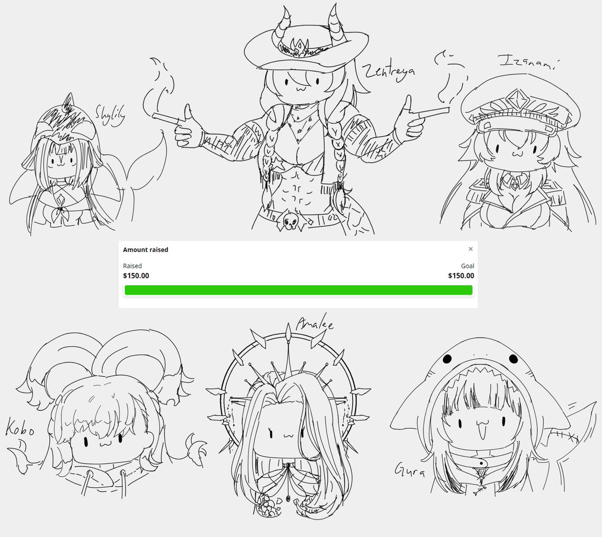 Meawnyas's tweet photo. YOOOOOOOOOOOOOOOOOOOOOOOOOOOOOO
WE ACHIEVED OUR GOAL OF $150 FOR @WWF_streamers 'Change the Current 2023'!!!!!!!
THANK YOU EVERYONEE FOR WATCHING AND PERSONALLY THANK YOU @/Jdog1718 (on twitch)
#MYVTuber #ChangetheCurrent https://t.co/KCkZJ0WOx6