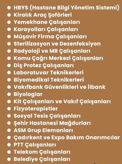 Okay (@okay61446944) on Twitter photo SözünüzTaşerona Kadro
Taşeron için kadro haktır.
Kamuda binlerce taşeron çalışan çalıştığı kurumun kadrosuna alınmalıdır.
<a href="/isikhanvedat/">Prof. Dr. Vedat Işıkhan</a> SözünüzTaşerona Kadro
Taşeron için kadro haktır.
Kamuda binlerce taşeron çalışan çalıştığı kurumun kadrosuna alınmalıdır.
<a href="/isikhanvedat/">Prof. Dr. Vedat Işıkhan</a>