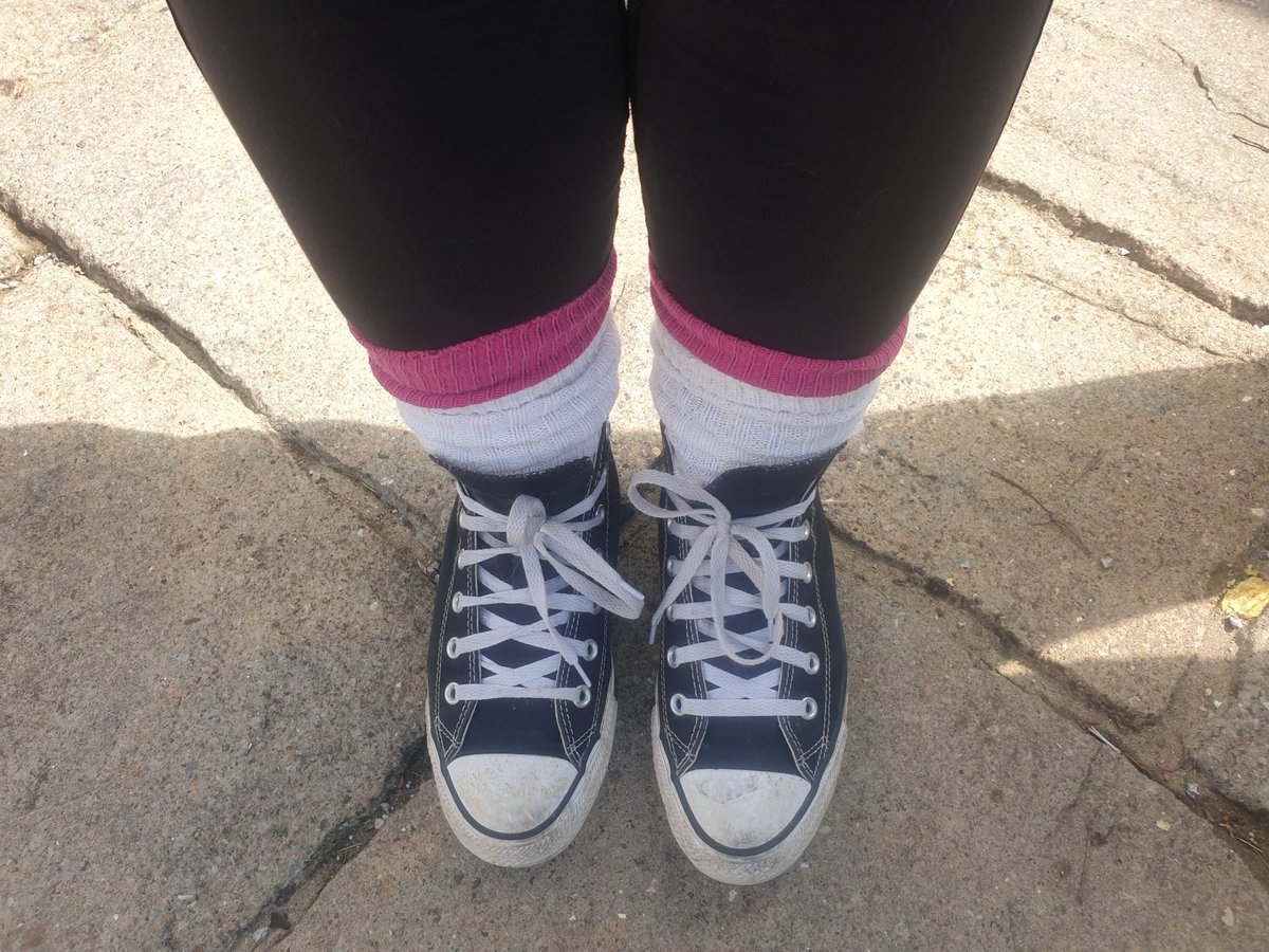 Been to a party with the theme...dress as your teenage self! Not many others there who were teens in the 90s and turns out not many people outside of Cornwall seem to have done the double sock thing. Was it just a Cornish thing??? Or even just a Hayle thing?