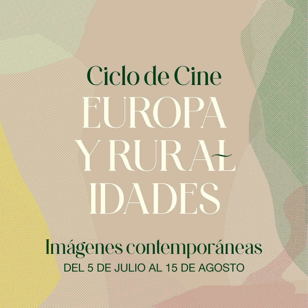 cultuciudadania's tweet photo. Si te gusta el cine, ¡la información de hoy sobre el #VIForoCulturayRuralidades te interesa!

🎥 En el ciclo de cine ‘Europa y Ruralidades’ podrás disfrutar online de 26 obras que recorren las principales transformaciones del medio rural.

🗓️5 JUL - 15 AGO
https://t.co/5HeAJ5aLo4 https://t.co/g8zNb4LH20