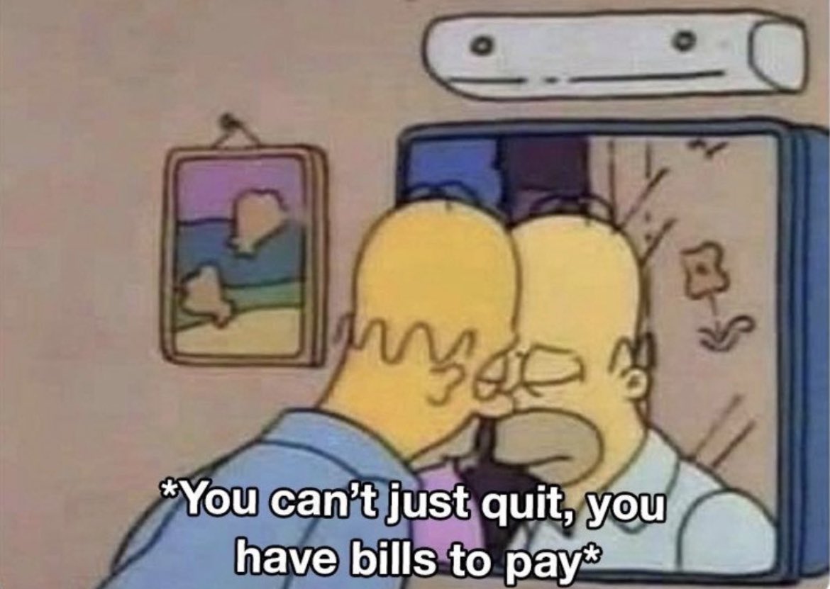 When you want to quit your web2 job to go full-time web3: