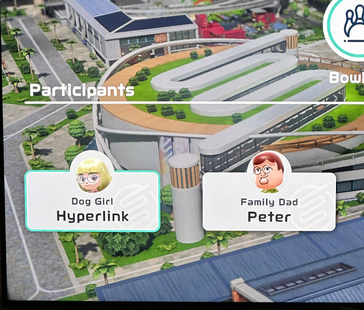 hell nah peter griffin is about to smoke my shit in wii bowling