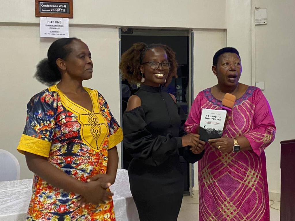 SirDavidKN's tweet photo. A huge thank you to everyone who supported @faithagumya and made her book launch a success! Special thanks to our chief guest Hon. Dr. Miria Matembe for gracing the occasion. She couldn't have done it without you all! Let’s continue to champion the cause.

#EndSuicideUg https://t.co/Gk6VeLfiqc