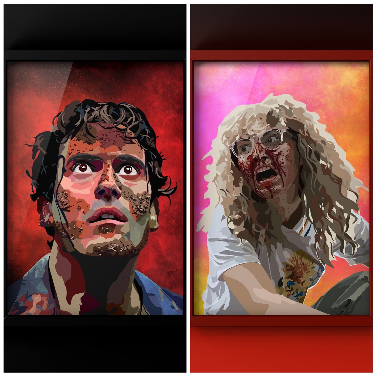 JamieSuffield's tweet photo. A brand new print will be hitting my store tomorrow! Hot on the heels of Ash and Misty, and after a nice little plug from Bruce himself, I'm looking forward to landing this new portrait if another one of my favourite actors! Keep an eye out tomorrow! 

https://t.co/ZFtUyS0fn5 https://t.co/hFmCaYc8f3