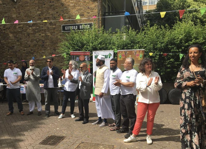 Thank you to the organisers for inviting me to the #churchillgardens community Eid celebration today  #Pimlico 🙏

Lovely to meet residents and celebrate together.