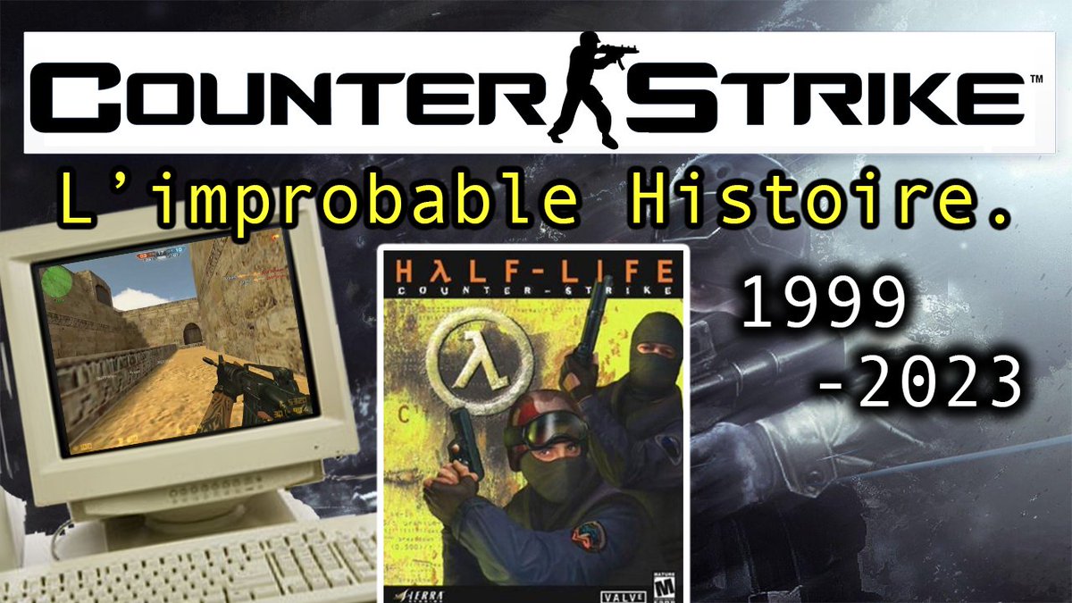 Samedi soir, nouveau documentaire sur la chaîne avec l'incroyable histoire de Counter-Strike. Aujourd'hui 
série de jeux légendaire, rien ne la prédestinait à un tel succès au départ en 1999 avec un simple mod 🤔

🔛 youtu.be/Opfg1cR7Wuk 🔛 

J'ai pris beaucoup de plaisir à