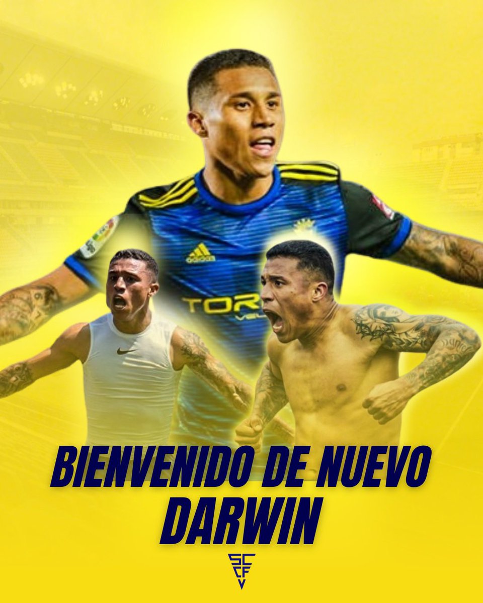 BIENVENIDO DE NUEVO A CASA @Darwin_Machis 🇻🇪🟡