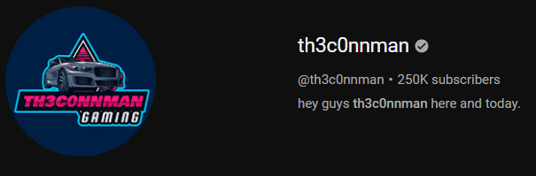 th3c0nnmanReal's tweet photo. THANKS EVERYONE FOR 250K!!!!!!! LETS GOOO!!!!!! road to 300k 😏😏 https://t.co/pTYS62GRJF