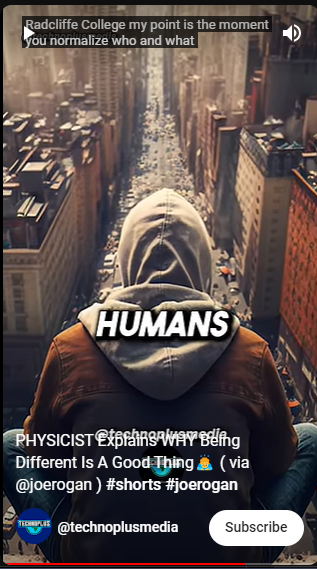 The moment you normalize who and what humans should be, you have cut off so much of what has enriched civilization simply because people were different. If everybody is the same what kind of world- I don't want to live in that world.