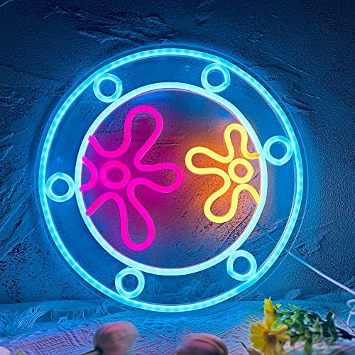 Ocean World Porthole Neon Lights, LED Under Sea Porthole Neon Sign for Wall Decor, USB Popping Flowers... - BROWSE MORE::: amazon.com/dp/B0BY3Y9PQ8?… #@DudeIWantThat #Toys #handmadegifts #@SuperKoolThings #giftideas