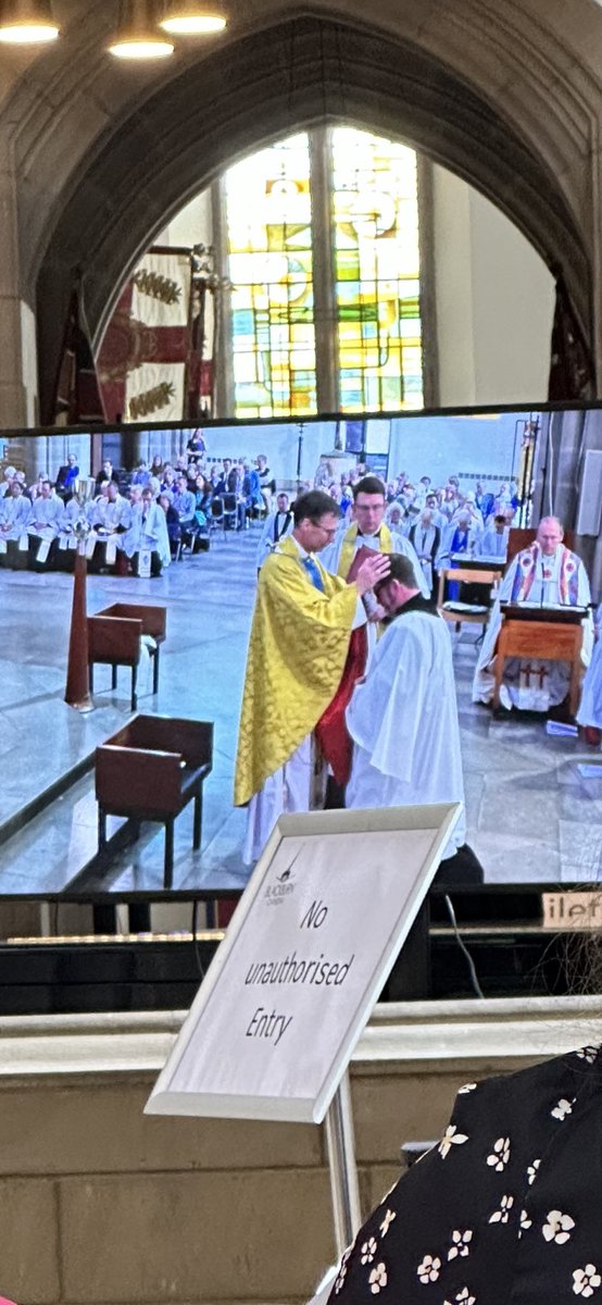 _Stuart_L's tweet photo. Well, this only went and happened today! 
#NewRev 

@cofelancs @bbcathedral @BpBlackburn @JillLCDuff https://t.co/OFJ2bWPmXD