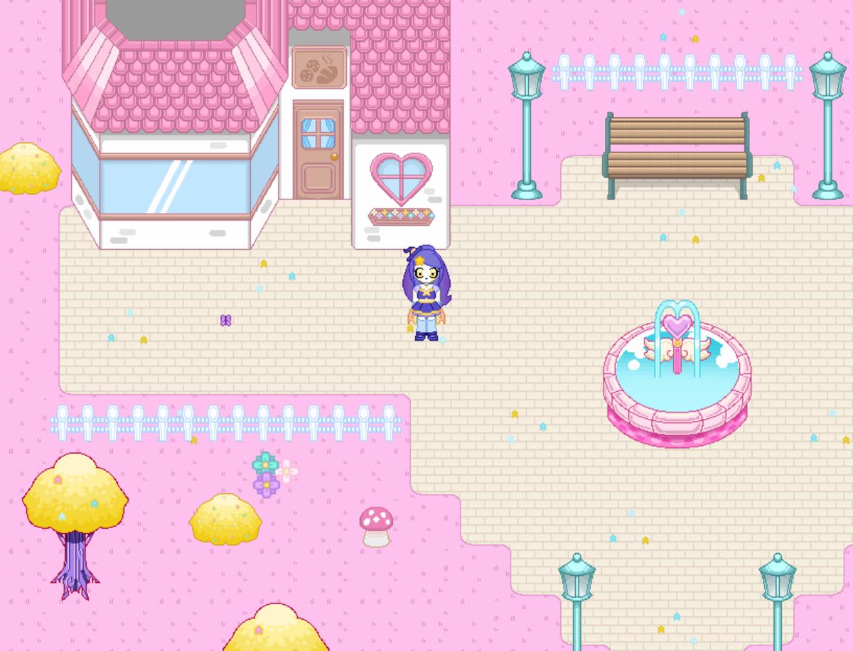 arcadekitt3n's tweet image. It's #ScreenshotSaturday!! Yesterday I released #SweetNoDeath!! It's a short horror-themed rpg that's free to play and can be found through the link in the replies!! I hope you'll give it a play and that you like it, too!💖 #horrorrpg #rpghorror #indiedev #rpgdev #rpgmaker