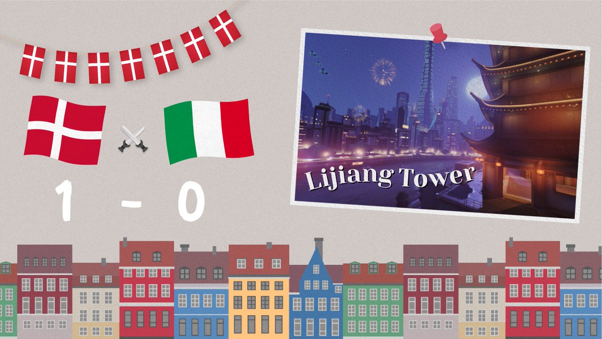 We pull ahead 1-0 on Lijiang! Take us to the next map 🫡 twitch.tv/playoverwatch #OWWC2023