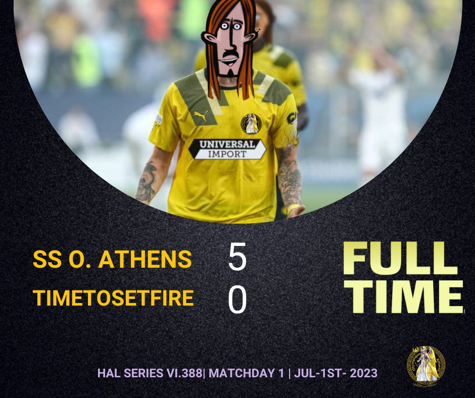 sso_athens's tweet photo. 🗣️ FULL TIME!
#SSOA 🇵🇾 5⃣
#TTSF 🇧🇷 0⃣
⚽ Iramain (x2), Valpassen, Davidson, Pomar
Magnífico partido de la delantera juvenil, de los debutantes y de todo el equipo que nos ilusiona en este arranque.
6 - 0 ➡ Copa
5 - 0 ➡ Liga
Punteros!!
#GoAthens #AgainstAllOdds
🖤 💛 https://t.co/iW42w7dgCO